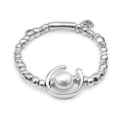 Uno de 50 – Oyfl Kollektion Armband für Damen, 925er Sterlingsilber, silberfarben, Größe L Uno de 50 – Oyfl Kollektion Armband für Damen, 925er Sterlingsilber, silberfarben, Größe L
