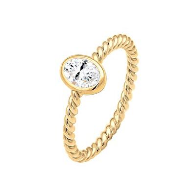 Elli PREMIUM Ring Verlobung Topas Edelstein Gedreht 925er Silber Elli PREMIUM Ring Verlobung Topas Edelstein Gedreht 925er Silber
