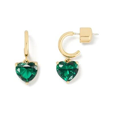 kate spade new york My Love Herz-Ohrstecker, Grün kate spade new york My Love Herz-Ohrstecker, Grün