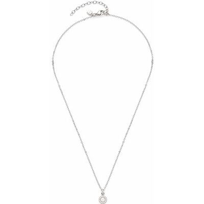 JEWELS BY LEONARDO Halskette Isa • feine Anker-Kette aus silberfarbenem Edelstahl • Anhänger mit weißer Imitations Perle und Zirkonia Steinchen • 42-47 cm Länge • Schmuck Geschenk Damen • 023346 JEWELS BY LEONARDO Halskette Isa • feine Anker-Kette aus silberfarbenem Edelstahl • Anhänger mit weißer Imitations Perle und Zirkonia Steinchen • 42-47 cm Länge • Schmuck Geschenk Damen • 023346