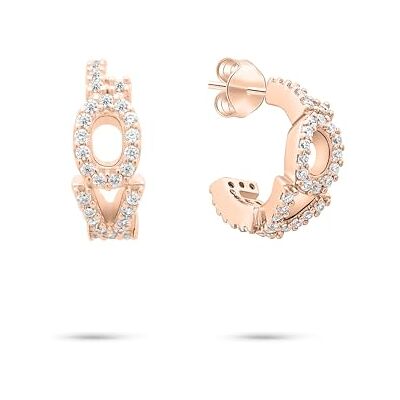 Tamaris Damen Creolen TJ-0709-E-22 aus 925 Silber in IP Roségold Tamaris Damen Creolen TJ-0709-E-22 aus 925 Silber in IP Roségold