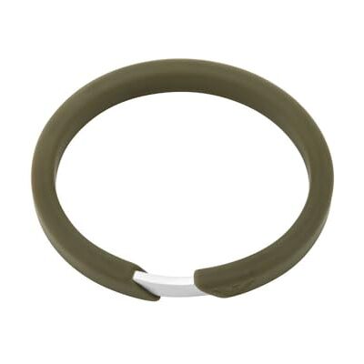 Giorgio Armani Herrenarmband aus Leder oder Edelstahl mit Karabiner-, Schieber- oder Druckknopfverschluss, Siena Braun Giorgio Armani Herrenarmband aus Leder oder Edelstahl mit Karabiner-, Schieber- oder Druckknopfverschluss, Siena Braun