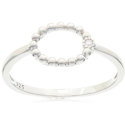 Brilio Silver Moderner Damenring mit klarem Zirkon RI009W – Circuit: 54 mm sBS1212-54, Estándar, Nicht-Edelmetall, Kein Edelstein Brilio Silver Moderner Damenring mit klarem Zirkon RI009W – Circuit: 54 mm sBS1212-54, Estándar, Nicht-Edelmetall, Kein Edelstein