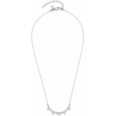 JEWELS BY LEONARDO Halskette Ciao Amalia • Venezaner-Kette aus silberfarbenem Edelstahl • aufgefädelte Perlen und Tropfen • 42-47 cm Länge, Schmuck Geschenk für Frauen • 023300 JEWELS BY LEONARDO Halskette Ciao Amalia • Venezaner-Kette aus silberfarbenem Edelstahl • aufgefädelte Perlen und Tropfen • 42-47 cm Länge, Schmuck Geschenk für Frauen • 023300