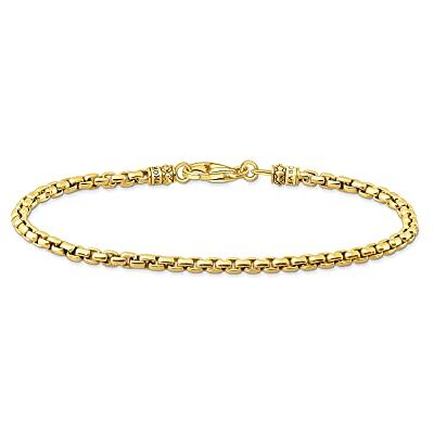 THOMAS SABO Venezia-Armband gold 750 Gelbgold Vergoldung, 925 Sterlingsilber THOMAS SABO Venezia-Armband gold 750 Gelbgold Vergoldung, 925 Sterlingsilber