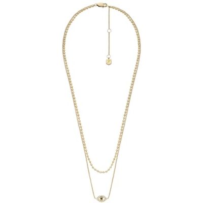 Fossil Sutton JF04792710 Collier en Acier inoxydable Pour Femme Doré, Length: 410mm+50mm, Acier inoxydable, Pas de gemme Fossil Sutton JF04792710 Collier en Acier inoxydable Pour Femme Doré, Length: 410mm+50mm, Acier inoxydable, Pas de gemme