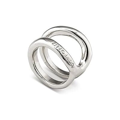 Uno de 50 Ring aus Messing, mit Sterlingsilber überzogen. Uno de 50 Ring aus Messing, mit Sterlingsilber überzogen.
