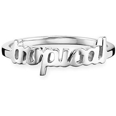 caÏ love Damen Ring Tropical 925 Silber rhodiniert 50 (15.9) caÏ love Damen Ring Tropical 925 Silber rhodiniert 50 (15.9)