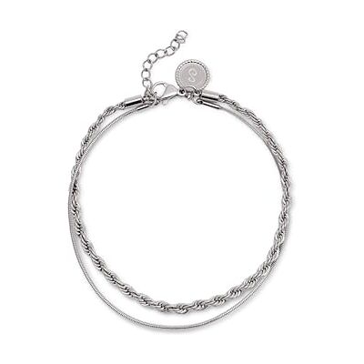 SINGULARU Nautic Armband. Edelstahl mit Silberfarbener Beschichtung. Schmuck für Damen. SINGULARU Nautic Armband. Edelstahl mit Silberfarbener Beschichtung. Schmuck für Damen.