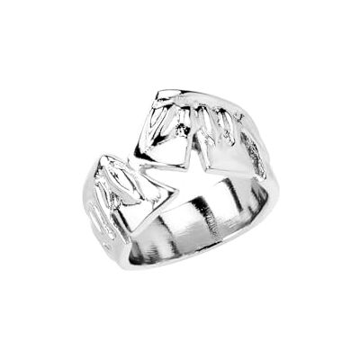 Uno de 50 UNOde50 Damenring 925er Sterlingsilber Größe 9-15,42 mm Metalllegierung handgefertigter Schmuck Hergestellt in Spanien, Talla 9, Metall, Kein Edelstein Uno de 50 UNOde50 Damenring 925er Sterlingsilber Größe 9-15,42 mm Metalllegierung handgefertigter Schmuck Hergestellt in Spanien, Talla 9, Metall, Kein Edelstein