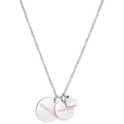 LIEBESKIND Ankerkette mit Anhängern Edelstahl (silber) LIEBESKIND Ankerkette mit Anhängern Edelstahl (silber)