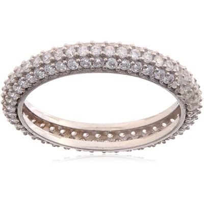 Brilio Silver Sparkling Silver Ring with Clear Zircons RI093W Circuit: 58mm sBS3603-58 Marke, Estándar, Nicht-Edelmetall, Kein Edelstein Brilio Silver Sparkling Silver Ring with Clear Zircons RI093W Circuit: 58mm sBS3603-58 Marke, Estándar, Nicht-Edelmetall, Kein Edelstein