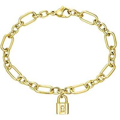 S. Oliver Armband 925 Sterling Silber/Edelstahl für Damen, Armschmuck, Motiv, Kommt in Schmuck Geschenk Box S. Oliver Armband 925 Sterling Silber/Edelstahl für Damen, Armschmuck, Motiv, Kommt in Schmuck Geschenk Box