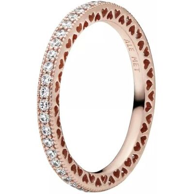 PANDORA Funkeln und Herzen Ring 180963CZ Damenring PANDORA Funkeln und Herzen Ring 180963CZ Damenring