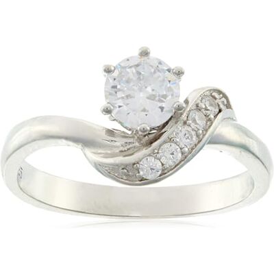Beneto Ring Silver Ring with Zircons AGG345 Circuit: 50 mm sBE0718-50 Marke, Estándar, Nicht-Edelmetall, Kein Edelstein Beneto Ring Silver Ring with Zircons AGG345 Circuit: 50 mm sBE0718-50 Marke, Estándar, Nicht-Edelmetall, Kein Edelstein