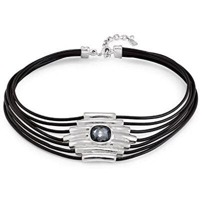 Uno de 50 Halskette für Damen, 925er Sterlingsilber, Größe M – 37 cm, Metalllegierung, handgefertigter Schmuck, hergestellt in Spanien, Talla M, Metall, Kein Edelstein Uno de 50 Halskette für Damen, 925er Sterlingsilber, Größe M – 37 cm, Metalllegierung, handgefertigter Schmuck, hergestellt in Spanien, Talla M, Metall, Kein Edelstein