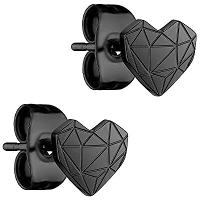 LIEBESKIND Ohrstecker Mini Broken Heart Edelstahl IP Black LIEBESKIND Ohrstecker Mini Broken Heart Edelstahl IP Black
