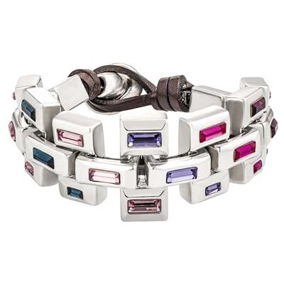 Uno de 50 , Damen-Armband aus 925er Sterlingsilber, Größe M, 15,7 cm, Metalllegierung, handgefertigter Schmuck Uno de 50 , Damen-Armband aus 925er Sterlingsilber, Größe M, 15,7 cm, Metalllegierung, handgefertigter Schmuck