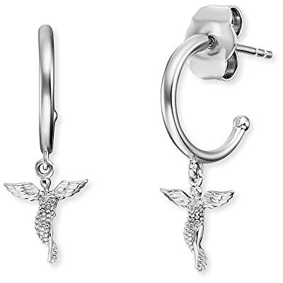 Engelsrufer Damen Ohrring Stecker Bicolor aus Sterling Silber in silber und roségold Steckverschluss besetzt mit 50 weißen Zirkonia Steinen -nickelfrei 9mm Engelsrufer Damen Ohrring Stecker Bicolor aus Sterling Silber in silber und roségold Steckverschluss besetzt mit 50 weißen Zirkonia Steinen -nickelfrei 9mm
