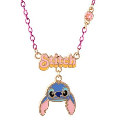Disney Lilo & Stitch Necklace NH00925YRPL-16 Disney Lilo & Stitch Necklace NH00925YRPL-16