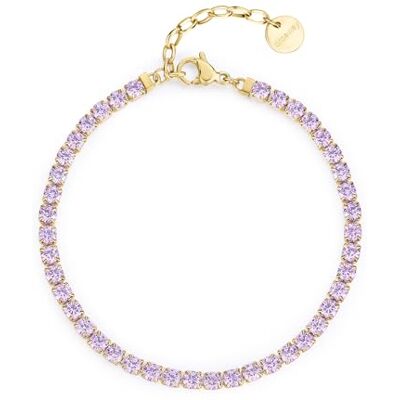 Brosway DESIDERI Armband für Damen aus Edelstahl mit Zirkonia und 14K-vergoldeter-PVD-Beschichtung, Durchmesser: 32,2 mm, BEI091 Brosway DESIDERI Armband für Damen aus Edelstahl mit Zirkonia und 14K-vergoldeter-PVD-Beschichtung, Durchmesser: 32,2 mm, BEI091