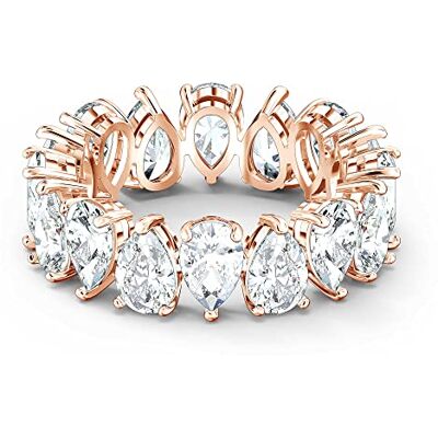Swarovski Vittore Ring, Weiß, Roségold, Tropfen Swarovski Vittore Ring, Weiß, Roségold, Tropfen