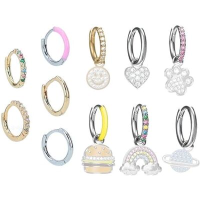 Depesche Charms Schachtel 1 Stück Buchstabe G, vergoldeter Anhänger für Halsketten, Armband und Ohrringe, ideal als kleines Geschenk Depesche Charms Schachtel 1 Stück Buchstabe G, vergoldeter Anhänger für Halsketten, Armband und Ohrringe, ideal als kleines Geschenk