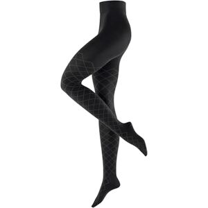 Burlington Damen Strumpfhose Argyle Affair W Ti Baumwolle gemustert 1 Stück, Schwarz Black 3000, 40-42 Burlington Damen Strumpfhose Argyle Affair W Ti Baumwolle gemustert 1 Stück, Schwarz Black 3000, 40-42