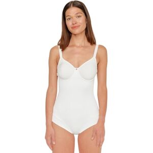 Susa Body mit Bügel I Catania 6552 I 75A ivory I Figurformender Body für Damen aus atmungsaktivem Spacer Material I Formt Taille, Bauch & Po I Unsichtbar unter Kleidung Susa Body mit Bügel I Catania 6552 I 75A ivory I Figurformender Body für Damen aus atmungsaktivem Spacer Material I Formt Taille, Bauch & Po I Unsichtbar unter Kleidung