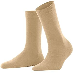 FALKE Damen Socken Softmerino W So Wolle Baumwolle einfarbig 1 Paar, Blau Linen Melange 4549, 37-38 FALKE Damen Socken Softmerino W So Wolle Baumwolle einfarbig 1 Paar, Blau Linen Melange 4549, 37-38