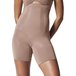 Spanx , Damen Oncore High-Waisted Mid-Thigh Short, SS1915, Café Au Lait, Beige, in der Größe L Spanx , Damen Oncore High-Waisted Mid-Thigh Short, SS1915, Café Au Lait, Beige, in der Größe L