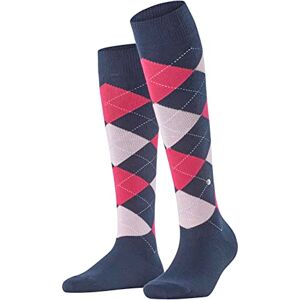Burlington Damen Kniestrümpfe Queen W Kh Baumwolle lang gemustert 1 Paar, Blau Marine 6123, 36-41 Burlington Damen Kniestrümpfe Queen W Kh Baumwolle lang gemustert 1 Paar, Blau Marine 6123, 36-41