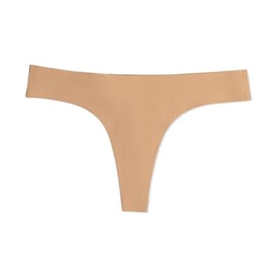 Capezio Damen Nahtloser Tanga Unterwäsche, Hautfarben, XL Capezio Damen Nahtloser Tanga Unterwäsche, Hautfarben, XL