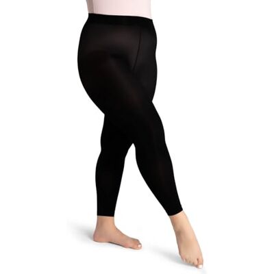 Capezio Women's Self Knit Waistband Footless Tights Capezio Women's Self Knit Waistband Footless Tights