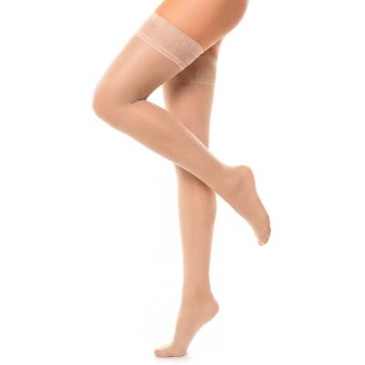 GLAMORY Vital 40 halterlose Stützstrümpfe-teint-56-58 GLAMORY Vital 40 halterlose Stützstrümpfe-teint-56-58