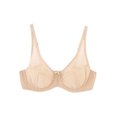 Dagi Women's Nude Underwire Fixed Strap Bra, Nude,80D Dagi Women's Nude Underwire Fixed Strap Bra, Nude,80D