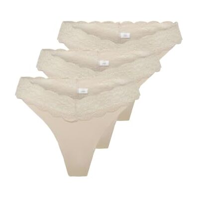 ONLY Female G-String ONLCHLOE 3-Pack G-String Thong ONLY Female G-String ONLCHLOE 3-Pack G-String Thong