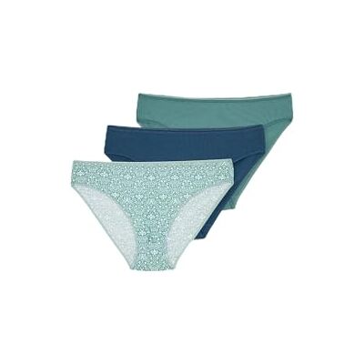 Dagi Women's Multicolor Fashion Knitted Regular Waist Supreme Briefs Cheeky, 48 Dagi Women's Multicolor Fashion Knitted Regular Waist Supreme Briefs Cheeky, 48