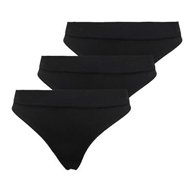 ONLY Female G-String ONLVICKY 3-Pack G-String Thong ONLY Female G-String ONLVICKY 3-Pack G-String Thong