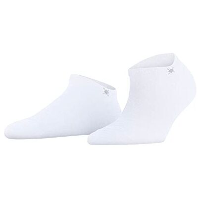 Burlington Damen Sneakersocken Soho Vibes W Sn Baumwolle kurz einfarbig 1 Paar, Weiß White 2000, 36-41 Burlington Damen Sneakersocken Soho Vibes W Sn Baumwolle kurz einfarbig 1 Paar, Weiß White 2000, 36-41