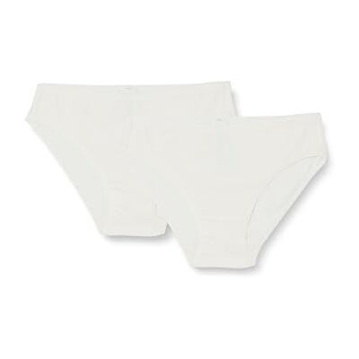 Dagi Women's Ecru 2 Pack Regular Waist Brief Panty, Ecru,S Dagi Women's Ecru 2 Pack Regular Waist Brief Panty, Ecru,S