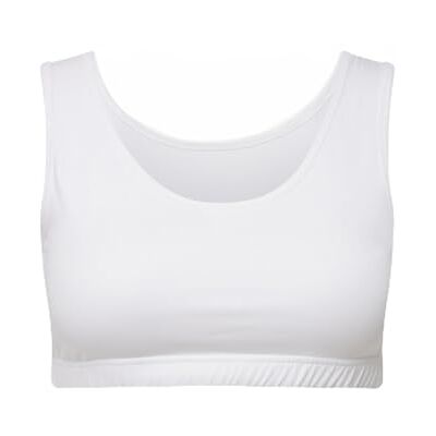 Ulla Popken Damen große Größen Übergrößen Plus Size Bustier, breite Träger, Biobaumwolle schneeweiß 42+ 790724200-42+ Ulla Popken Damen große Größen Übergrößen Plus Size Bustier, breite Träger, Biobaumwolle schneeweiß 42+ 790724200-42+