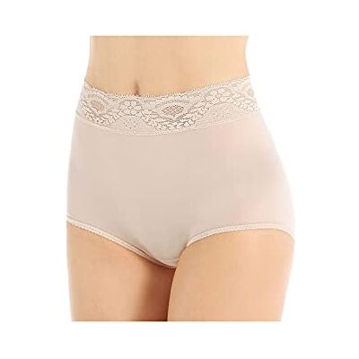 Bali Damen Shapewear Slip Pack Shapewear Slip mit Bauchkontrolle, 2er-Pack, Hautfarben, 3XL Bali Damen Shapewear Slip Pack Shapewear Slip mit Bauchkontrolle, 2er-Pack, Hautfarben, 3XL