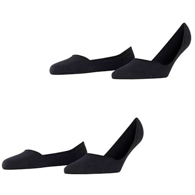 Esprit Damen Füßlinge Cotton Invisible Multipack W In Baumwolle unsichtbar einfarbig 2 Paar, Schwarz Black 3000, 35-38 Esprit Damen Füßlinge Cotton Invisible Multipack W In Baumwolle unsichtbar einfarbig 2 Paar, Schwarz Black 3000, 35-38