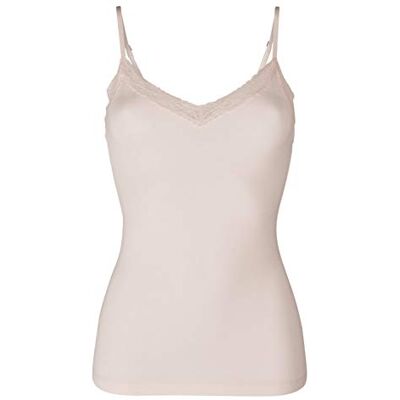 HUBER Damen Damen Soft Comfort Damen Spaghettishirt Unterhemd,per Pack Beige (Champagne 0624),36 (Herstellergröße:36) HUBER Damen Damen Soft Comfort Damen Spaghettishirt Unterhemd,per Pack Beige (Champagne 0624),36 (Herstellergröße:36)