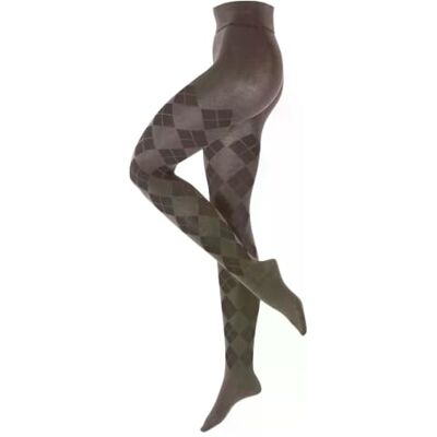 Burlington Damen Strumpfhose Elegant Essence W Ti Baumwolle gemustert 1 Stück, Braun Maple Brown 5321, 44-46 Burlington Damen Strumpfhose Elegant Essence W Ti Baumwolle gemustert 1 Stück, Braun Maple Brown 5321, 44-46