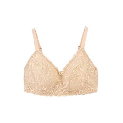 Dagi Women's Nude Underwire Fixed Strap Bra, Nude,80D Dagi Women's Nude Underwire Fixed Strap Bra, Nude,80D
