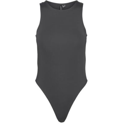 VERO MODA Damen Vmmillion Sl JRS Noos Body, Asphalt, S VERO MODA Damen Vmmillion Sl JRS Noos Body, Asphalt, S