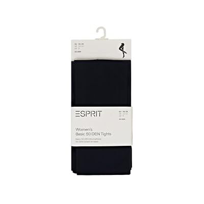 Esprit Damen Strumpfhose 50 DEN W Ti halb-blickdicht einfarbig 1 Stück, Blau Marine 6120-O, 42-44 Esprit Damen Strumpfhose 50 DEN W Ti halb-blickdicht einfarbig 1 Stück, Blau Marine 6120-O, 42-44