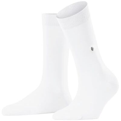 Burlington Damen Socken Lady W So Baumwolle einfarbig 1 Paar, Weiß White 2002, 36-41 Burlington Damen Socken Lady W So Baumwolle einfarbig 1 Paar, Weiß White 2002, 36-41
